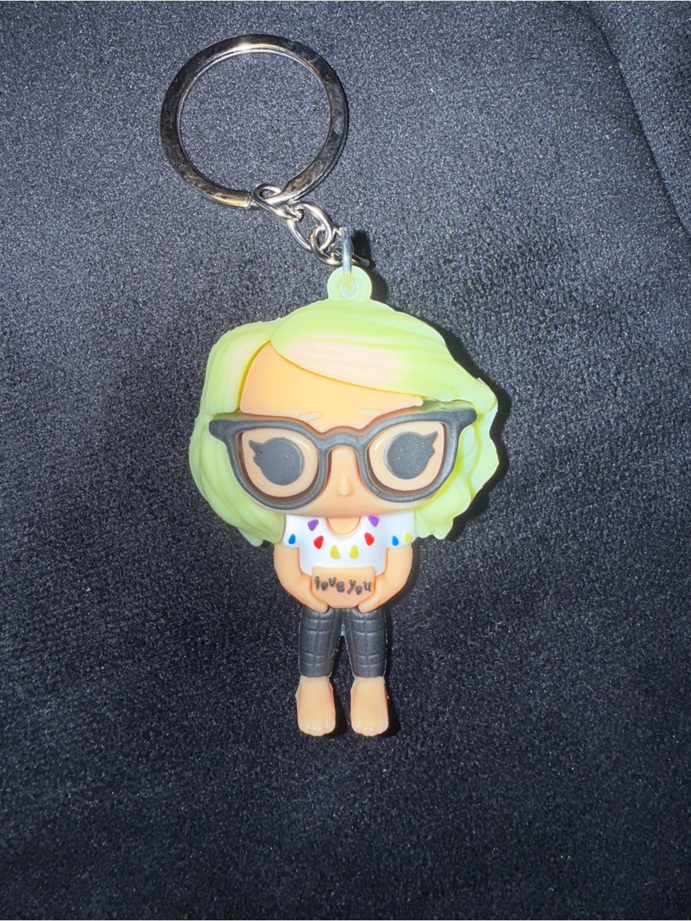 Taylor Swift Fearless Era Keychain